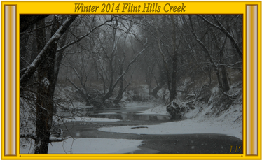 Winter 2014 Flint Hills Creek