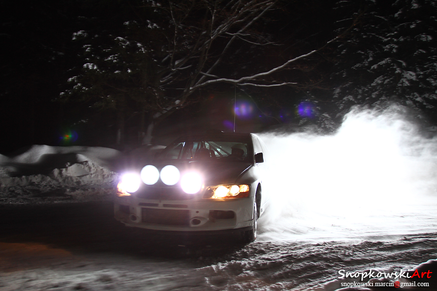 Mitsubishi Lancer testing