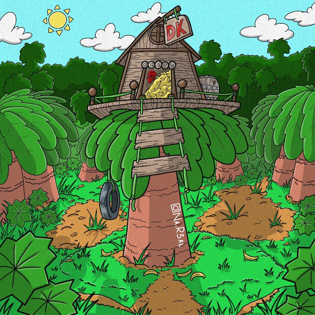 Dawkos House Donkey Kong's House by NaR3al on DeviantArt