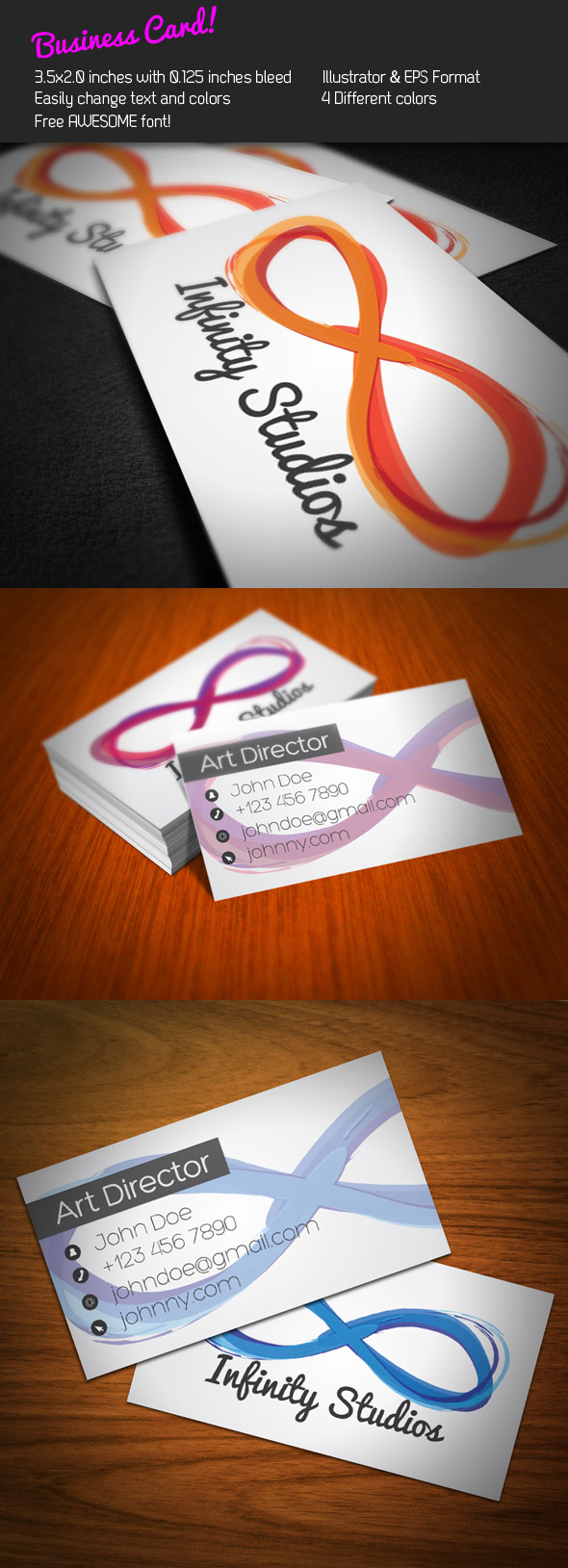 Infinity Business Card