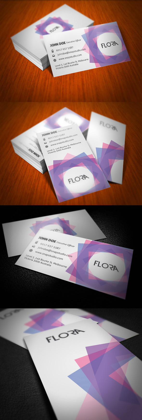 Flora Business Card