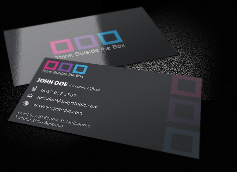 Box Business Card by KaixerGroup