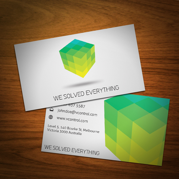 Cubic Business Card 02 by KaixerGroup