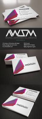 Clean Bold Business Card