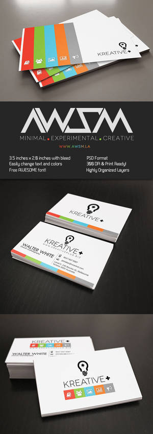 Kreative+ Business Card