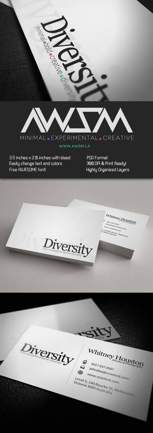 Diversity Business Card