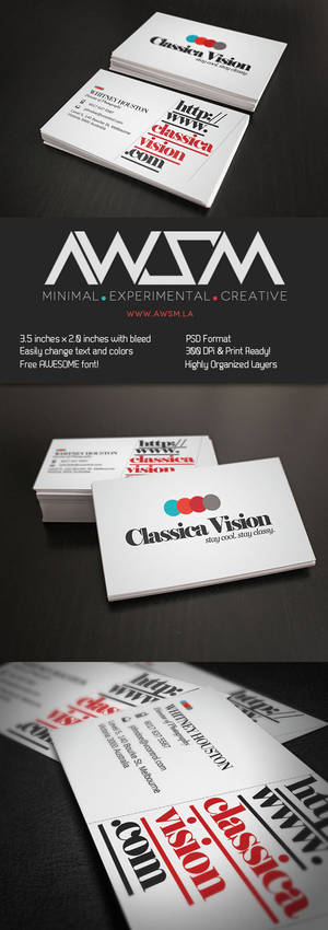 Classica Vision Business Card