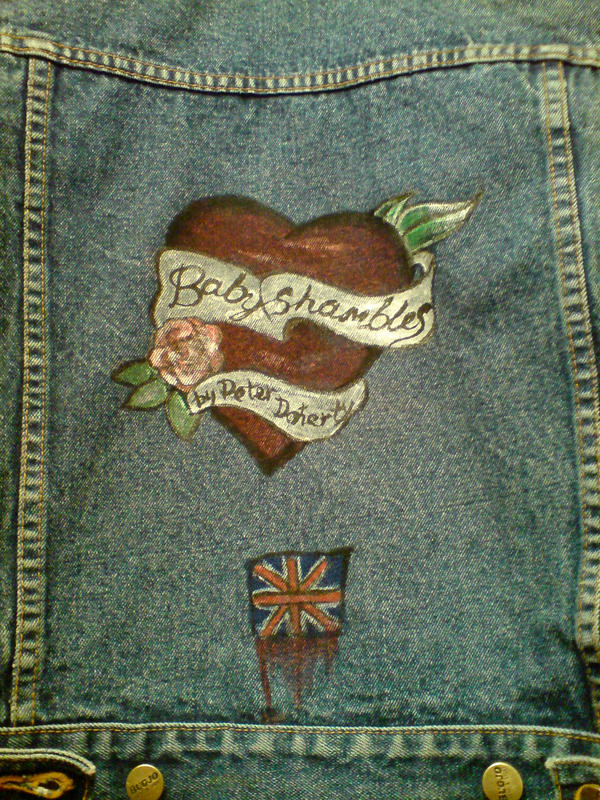 Babyshambles logo on my jacket