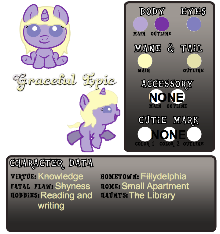 Graceful Epic Reference Sheet