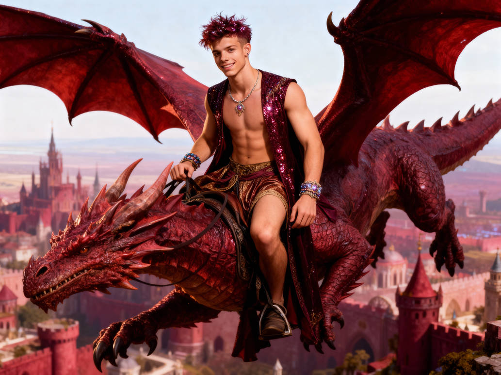 Peerson Riding Dragon Prince Peredor riding his dragon #3 by jeremygaymec on DeviantArt