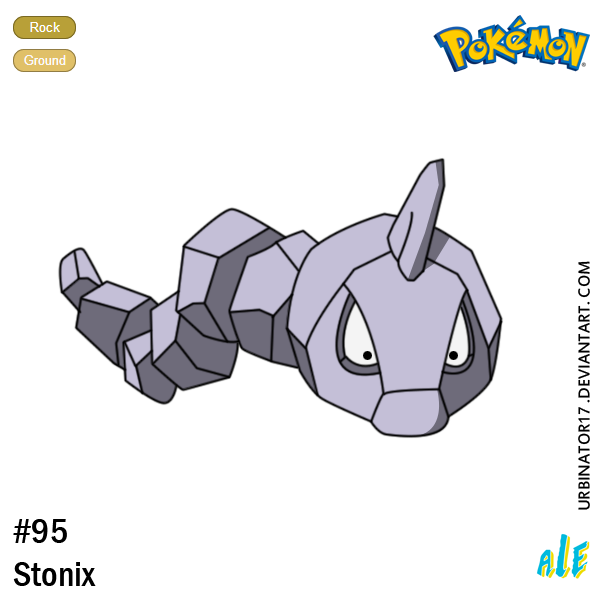 Cristal Onix by Urbinator17 on DeviantArt  Onix pokemon, Pokemon teams,  Pokémon species