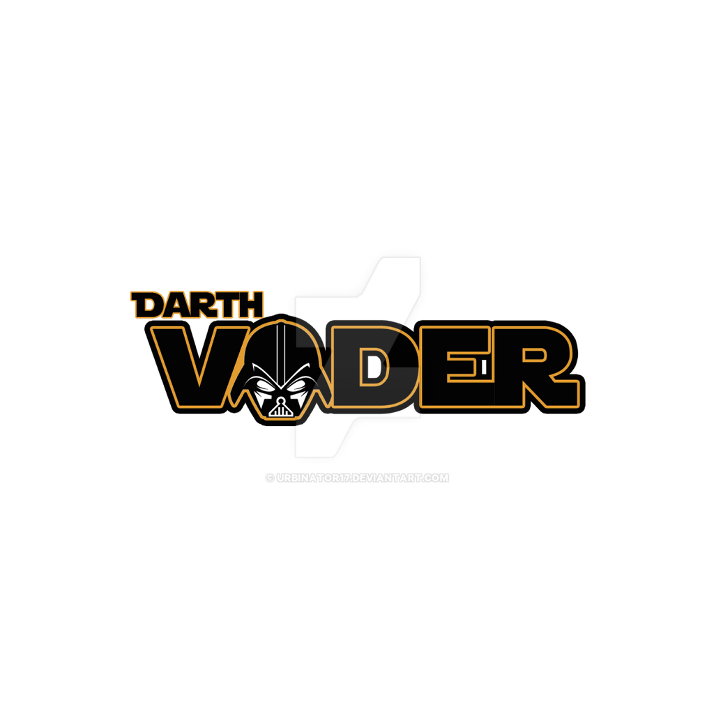 Darth Vader logo by Urbinator17 on DeviantArt