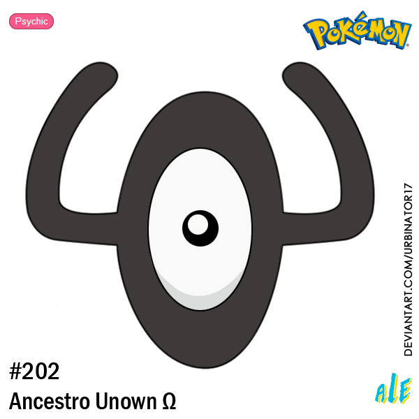 Unown Letra E