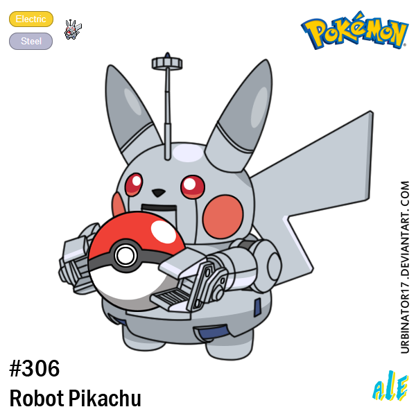 Robot Pikachu by Urbinator17 on DeviantArt