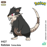 Raticlaw forma Alola