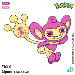 aipom ambipom on monkey