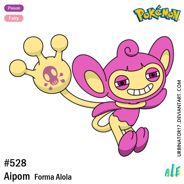 Aipom forma Alola