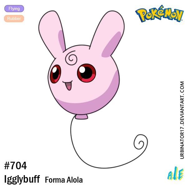 Igglybuff forma Alola by Urbinator17 on DeviantArt