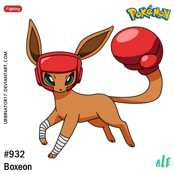 Boxomon Boxeon by Urbinator17 on DeviantArt