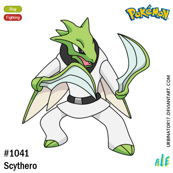 7 Days of Pokemon- Scyther by godzilla719 on DeviantArt