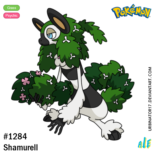 Shaymin forma floral by Urbinator17 on DeviantArt