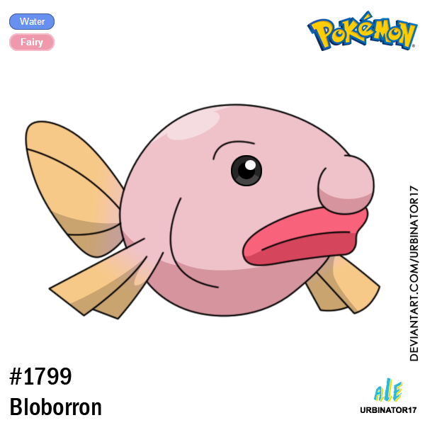 Id like to see Blob Fish as a Pokemon by con1011 on DeviantArt