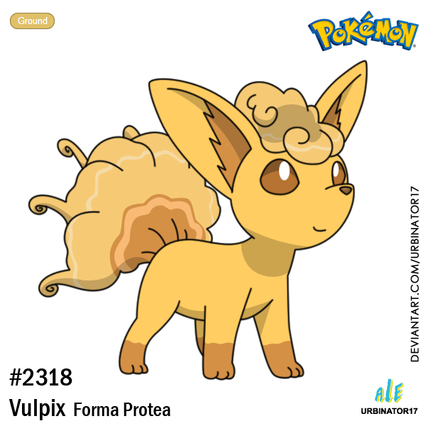 Vulpix forma Protea