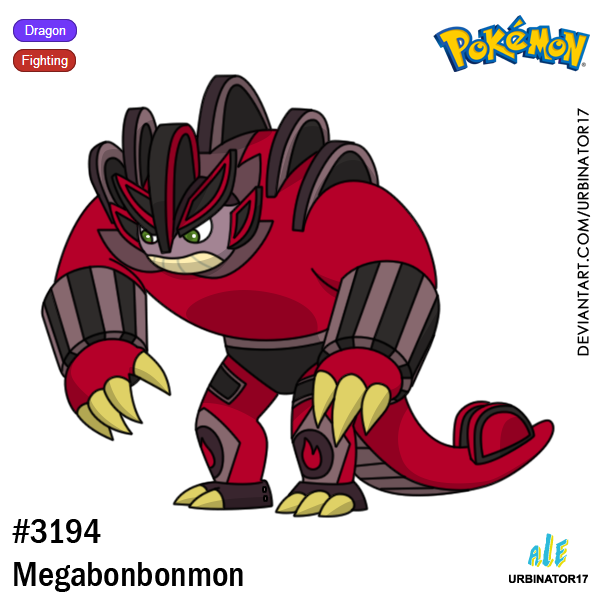 Megabonbonmon by Urbinator17 on DeviantArt