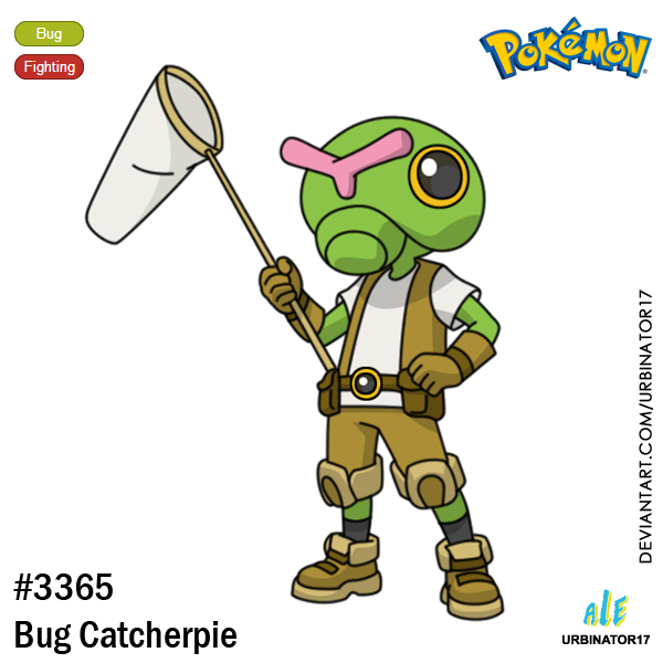 Bug Catcher Rivals Bug Catcherpie by Urbinator17 on DeviantArt