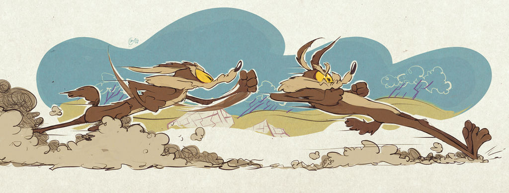 the 'yote also runs... by edtropolis