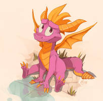 purple chill (ft. Spyro the Dragon)