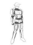 Namekian Armor Design sketch 2 2016