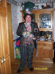 Mad Hatter Halloween Cossie