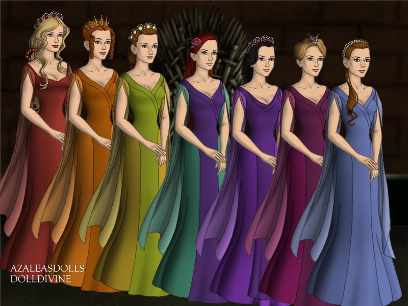 AzaleasDolls Game of Thrones - Disney Princess 2 by CheshireScalliArt on  DeviantArt