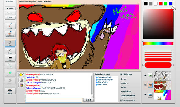 EPIC WIN ISCRIBBLE COLLAB