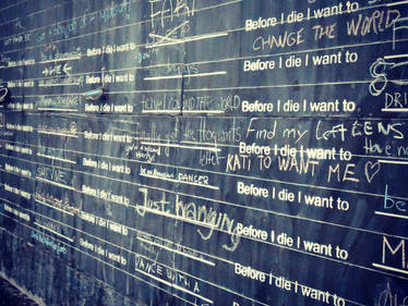 Before I die