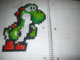 Yoshi Sprite Drawing