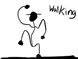 JSMT Doodle #3 - Walking