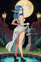 Pixel | Elf by the moonlight 2