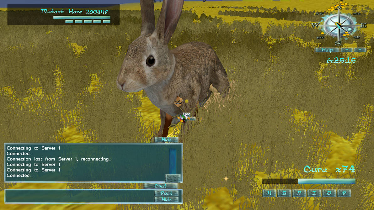 Mutant bunny close up (Azoptaos) by Darkleolyonn on DeviantArt