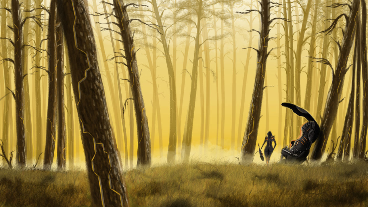 Real Forst Real forest ? by Sasu-Artsite on DeviantArt