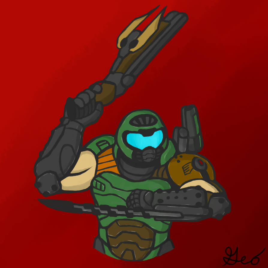 Random Doom Human DOOM MAN by GeoMinePro10 on DeviantArt