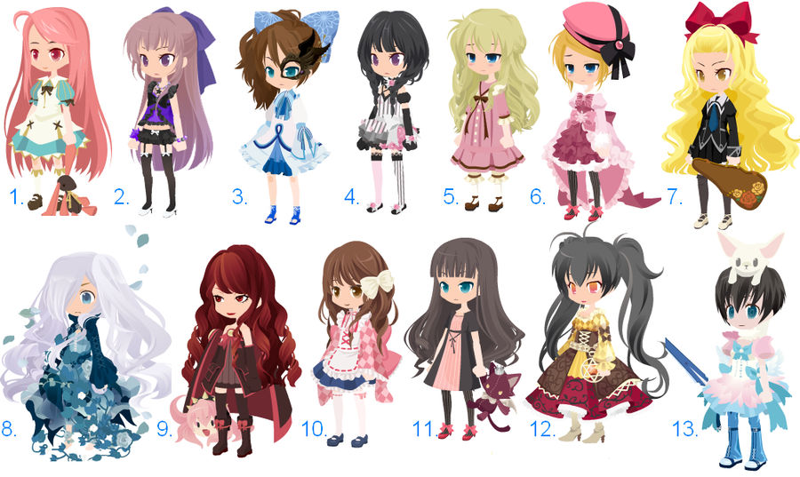 Girl Adoptables [CLOSED]
