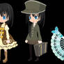 Outfits for Rieka Aerolus.