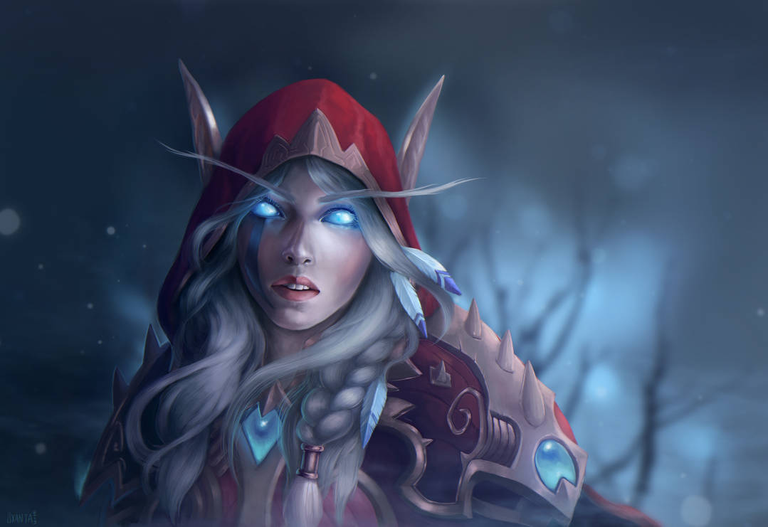 The high elf portrait by oxanaresh on DeviantArt