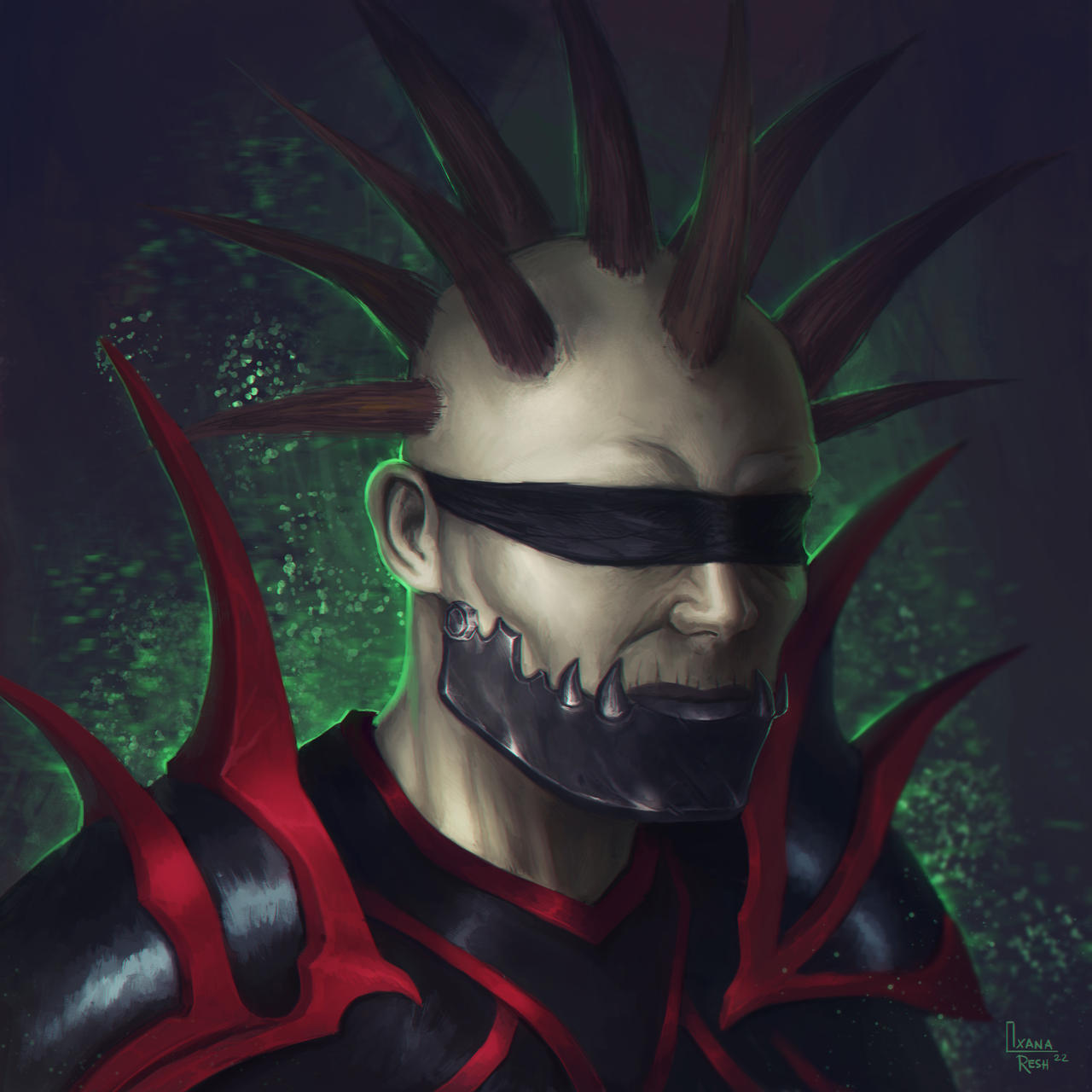 Undead portrait by oxanaresh on DeviantArt