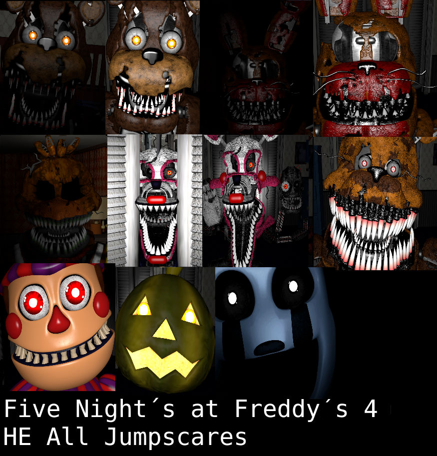 FNaF 4 Halloween Edition Custom Night by RandomAcount4 on DeviantArt