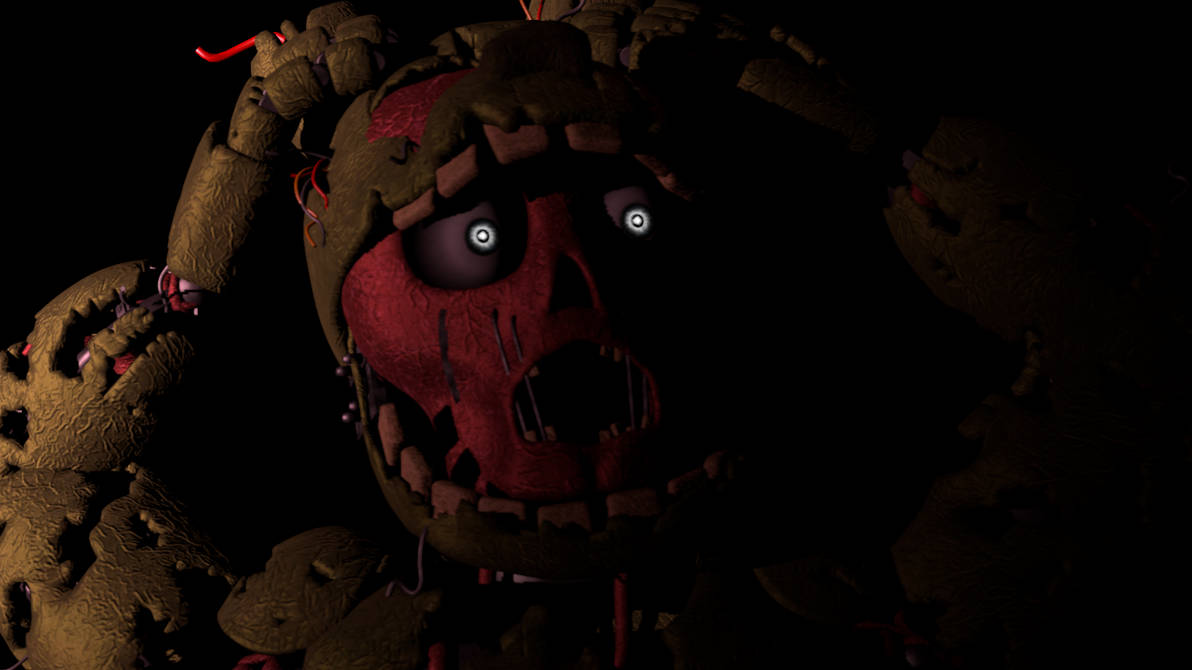 Springtrap Death Screen Fnaf 3 Springtrap Rare Screen 2 by Lukarcadamas on DeviantArt
