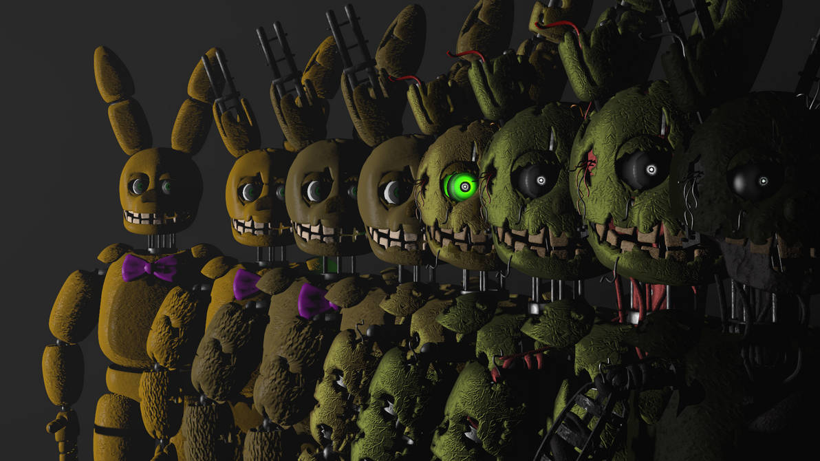 Springbonnie-Springtrap Evolution by Lukarcadamas on DeviantArt