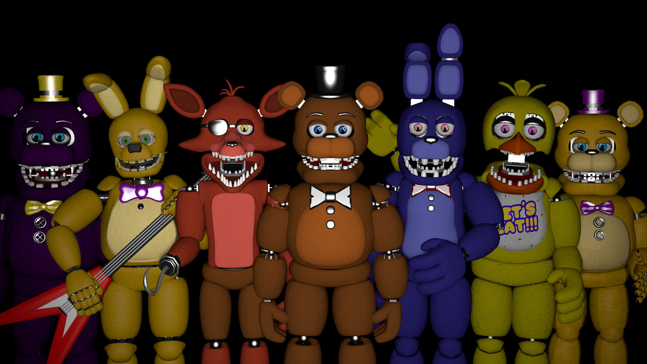 Unwithered Animatronics Poster by Lukarcadamas on DeviantArt